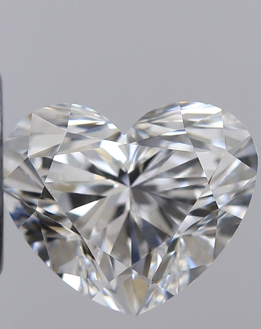 GIA-Certified 1.04 ct Heart-Shaped Diamond – F Color, VVS1 Clarity