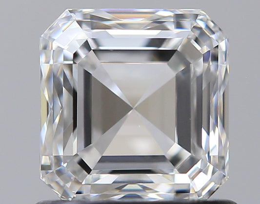 1.02 Carat Square Emerald Cut Diamond – F Color, VVS2 Clarity, GIA Certified