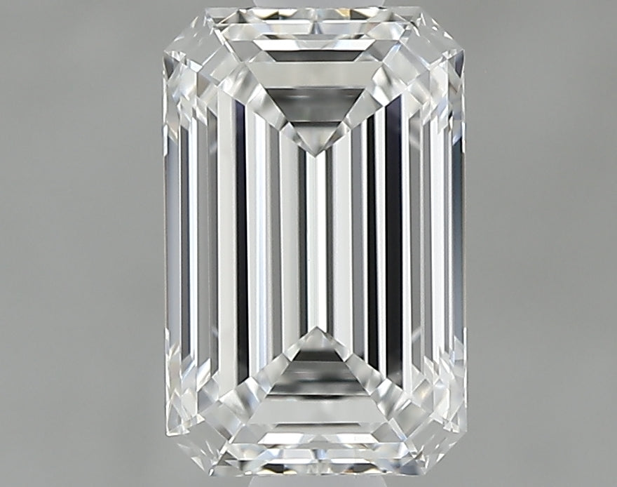 GIA-Certified 1.00 ct Emerald Cut Diamond – F Color, VVS2 Clarity