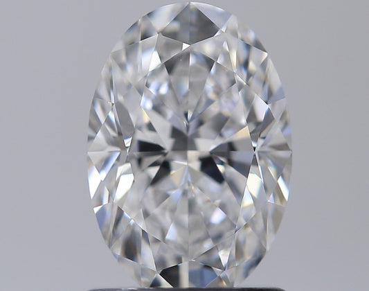 D Color Oval Diamond – 1.07 Carat, VVS1 (GIA Certified)